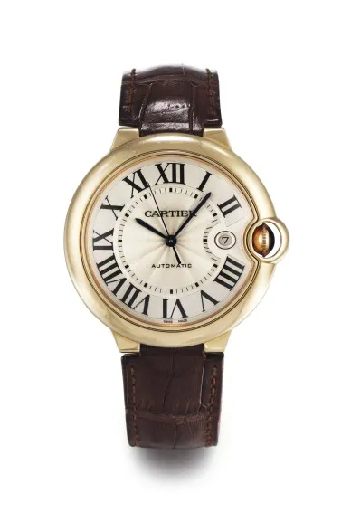 Cartier 2999 42mm Rose gold Silver