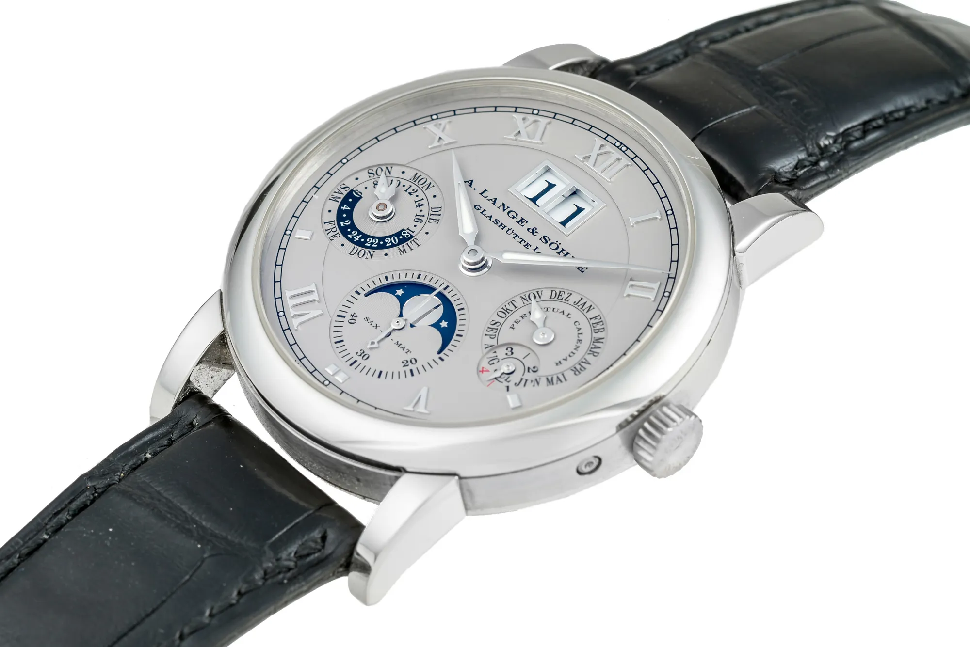 A. Lange & Söhne 310.025 39mm Platinum Silver