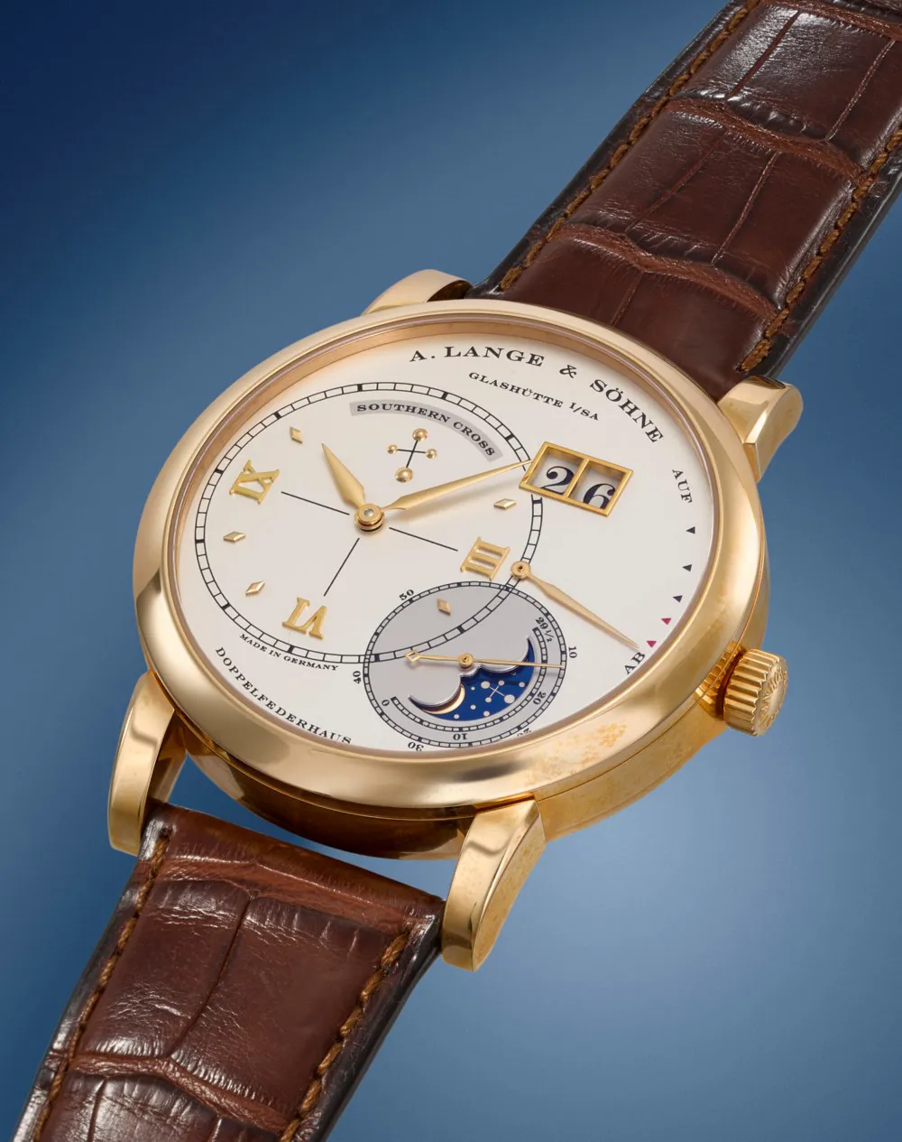 A. Lange & Söhne Grand Lange 1 119.032 42mm Rose gold Silver