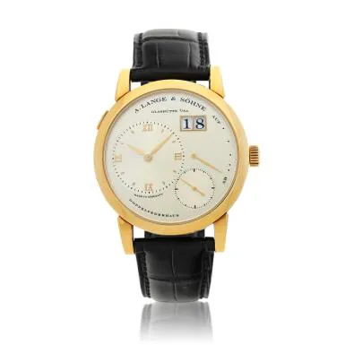 A. Lange & Söhne Lange 1 101.021 38.5mm Yellow gold Silver