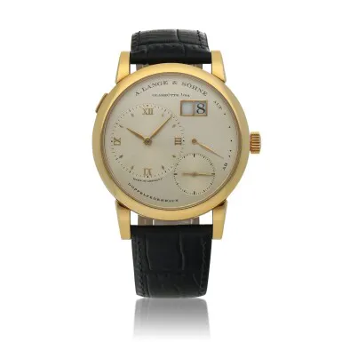 A. Lange & Söhne Lange 1 101.021 38.5mm Yellow gold Silver