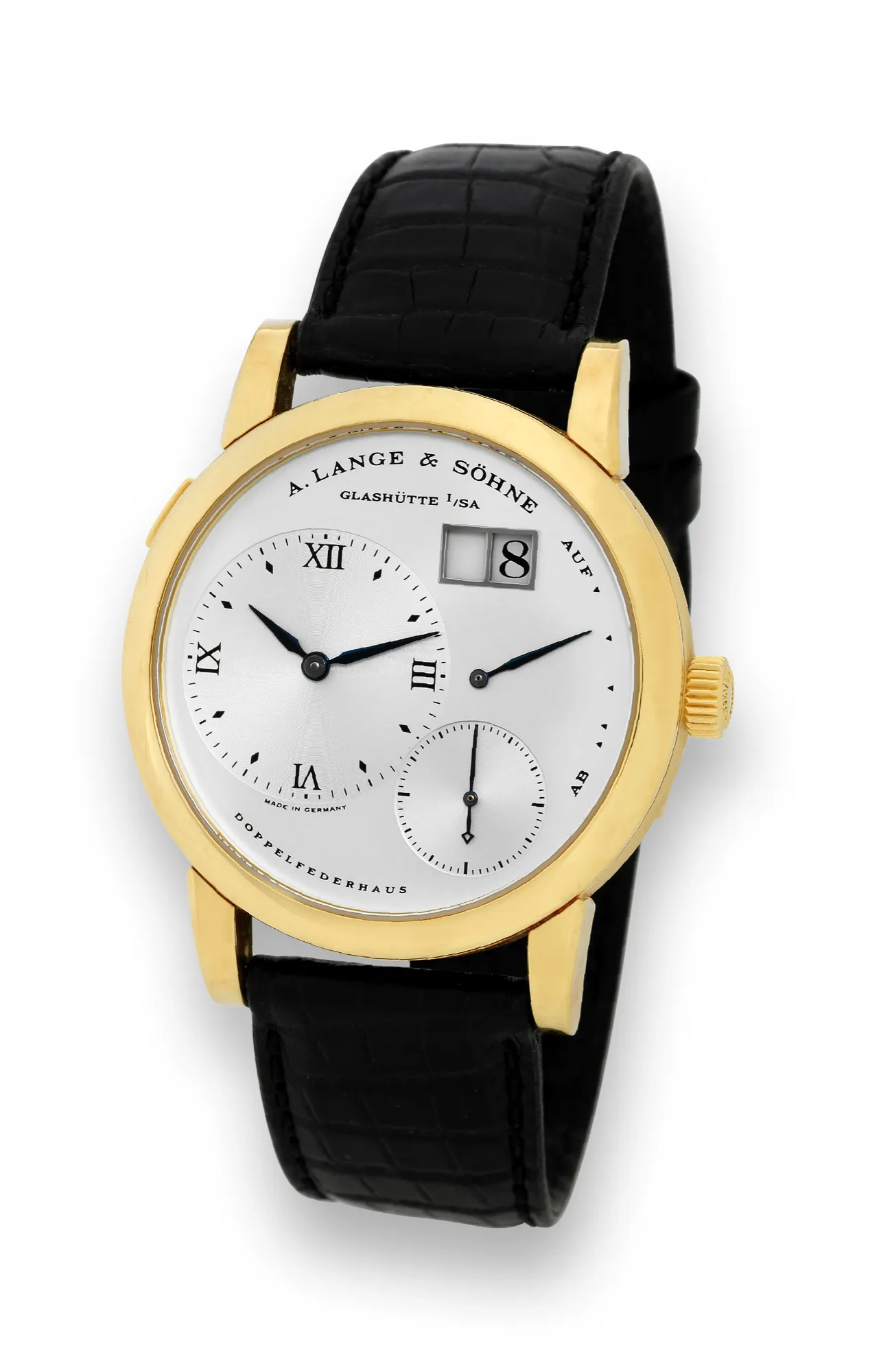 A. Lange & Söhne Lange 1 101.022 38mm Yellow gold Silver