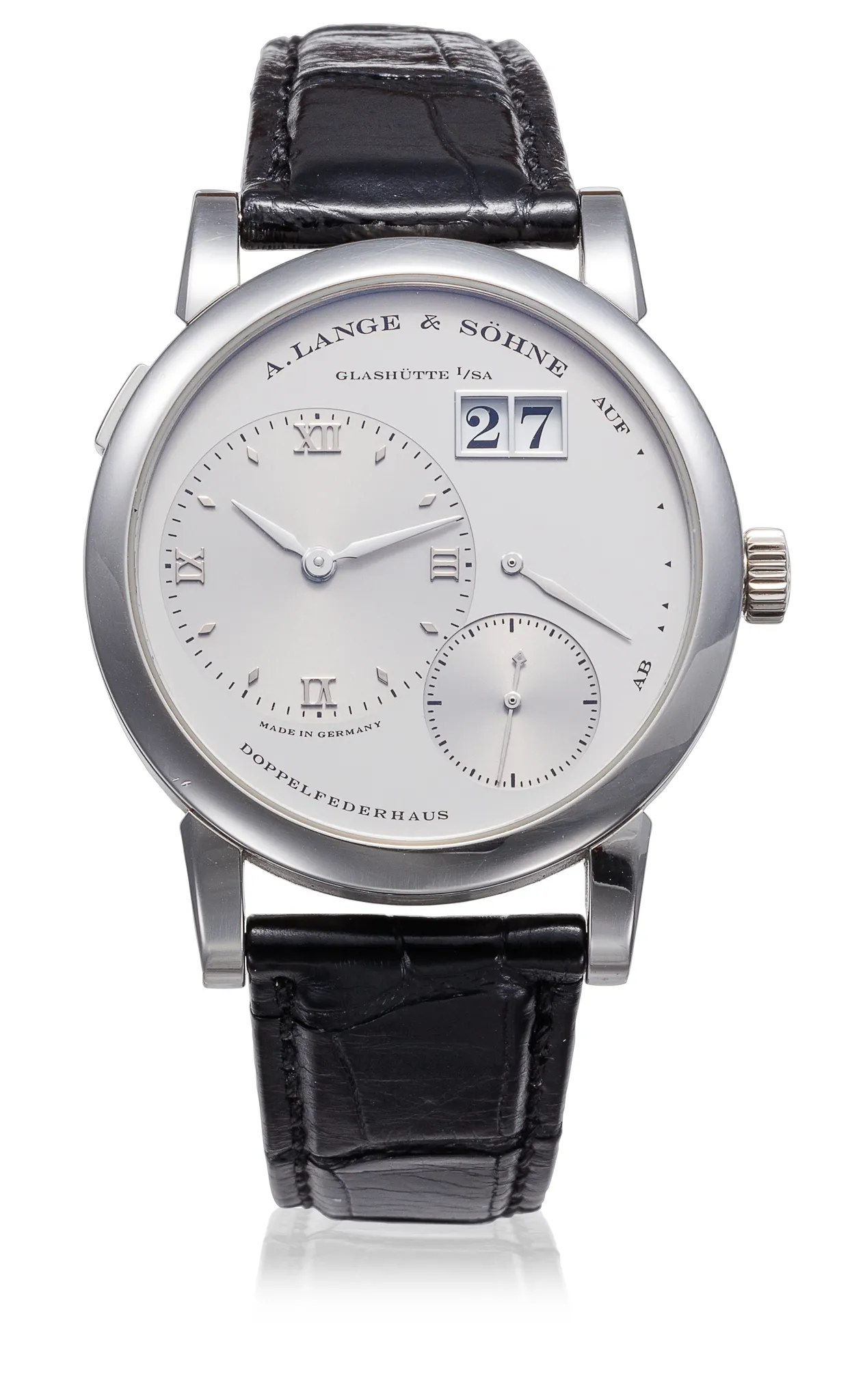 A. Lange & Söhne Lange 1 101.025 38.5mm Platinum Silver