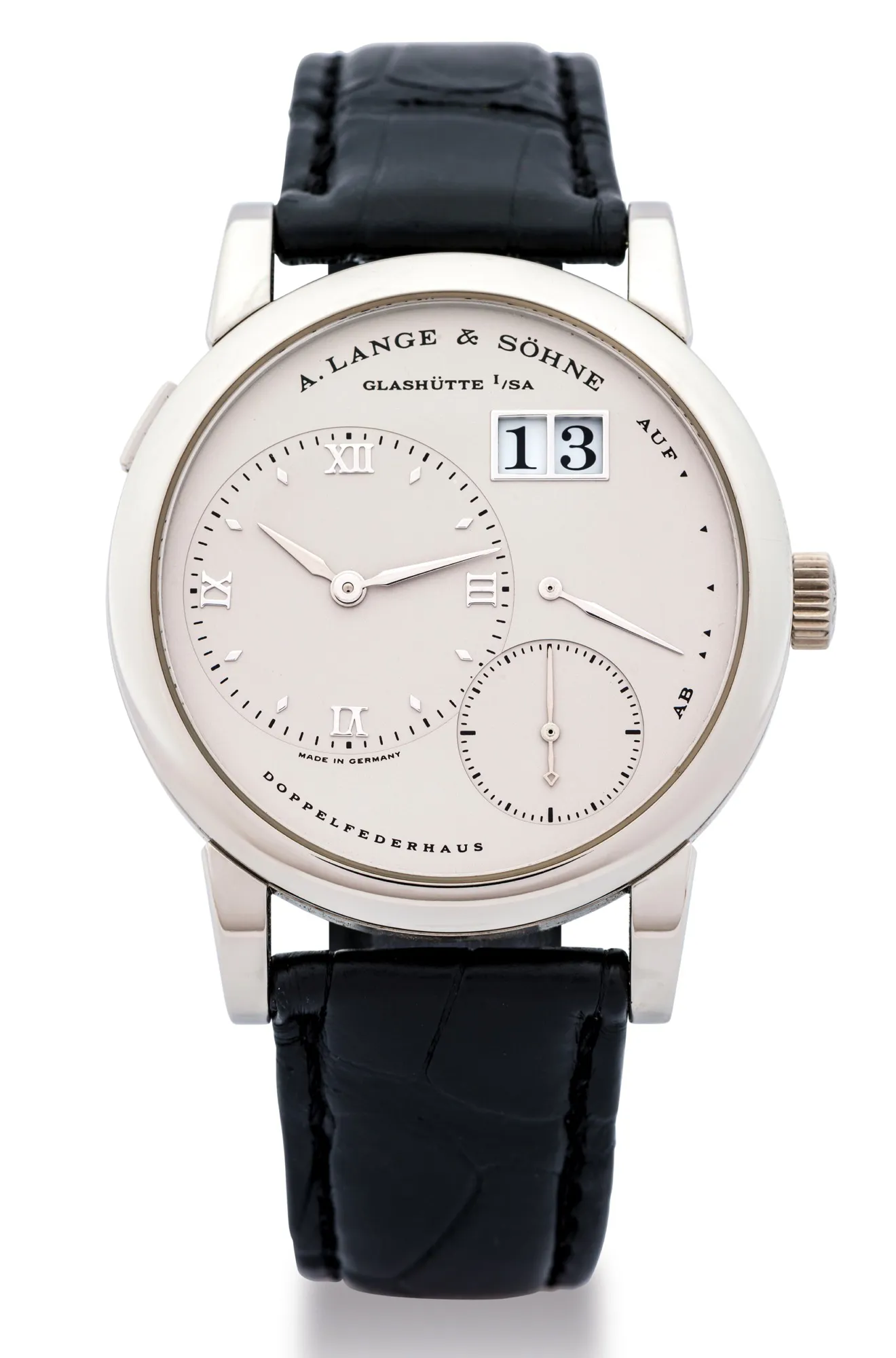 A. Lange & Söhne Lange 1 101.025 38mm Platinum Silver