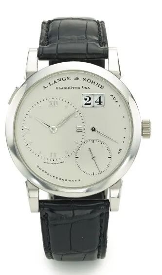 A. Lange & Söhne Lange 1 101.025 38mm Platinum Silver