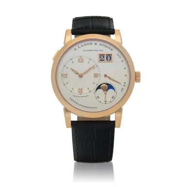 A. Lange & Söhne Lange 1 192.032 38.5mm Rose gold Silver