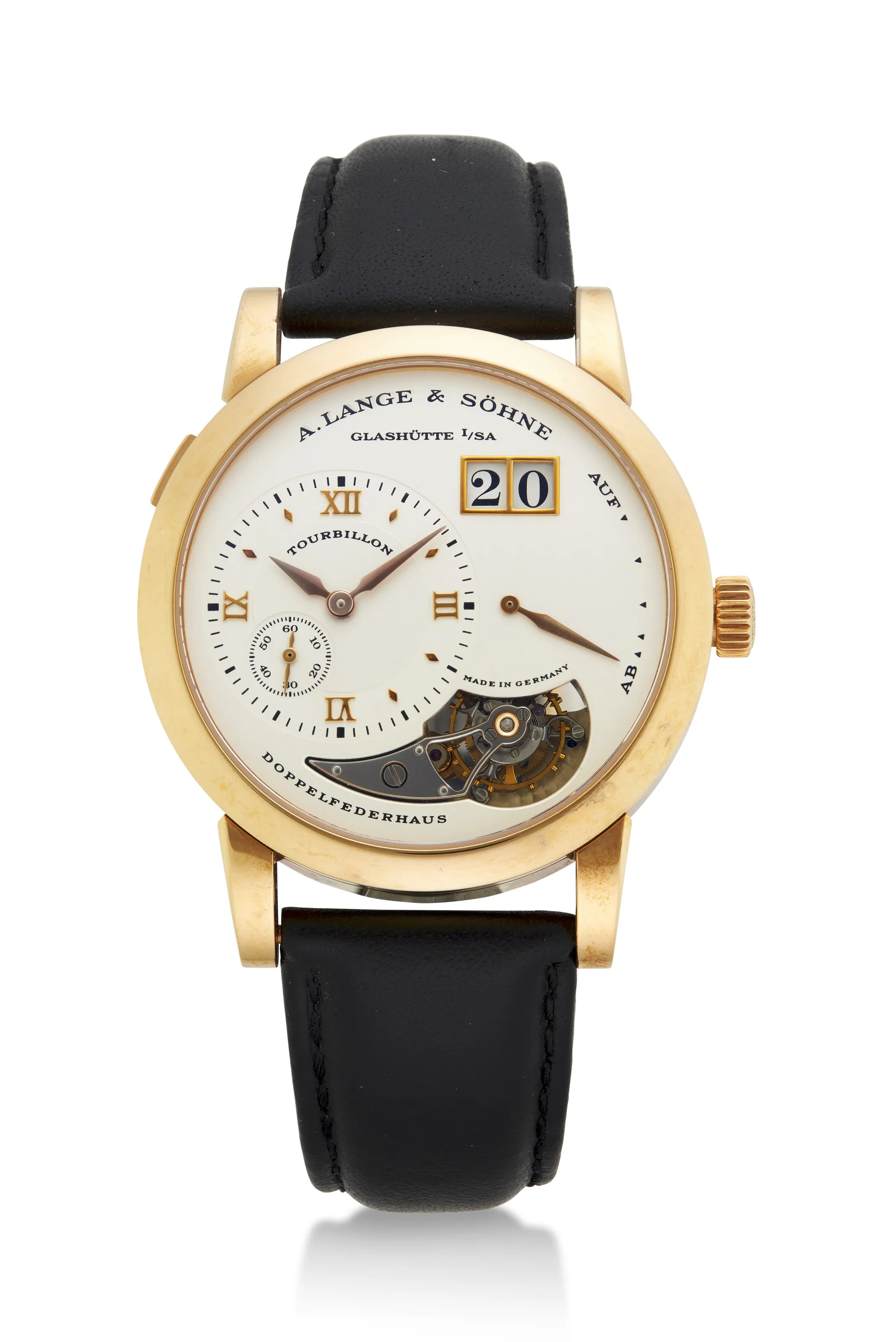 A. Lange & Söhne Lange 1 704.032 38.5mm Rose gold Silver