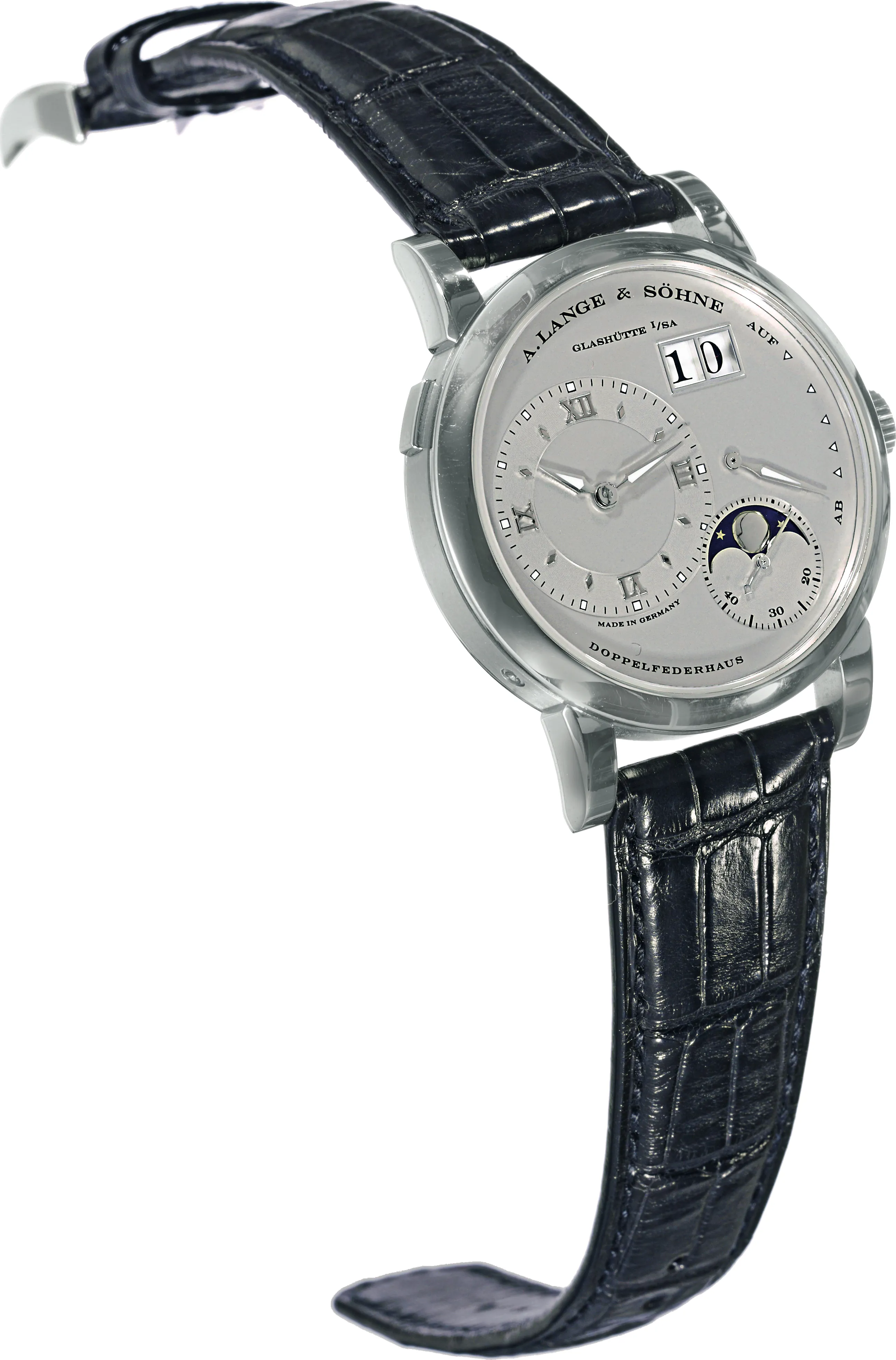 A. Lange & Söhne Lange 1 109.025 38.5mm Platinum Silver