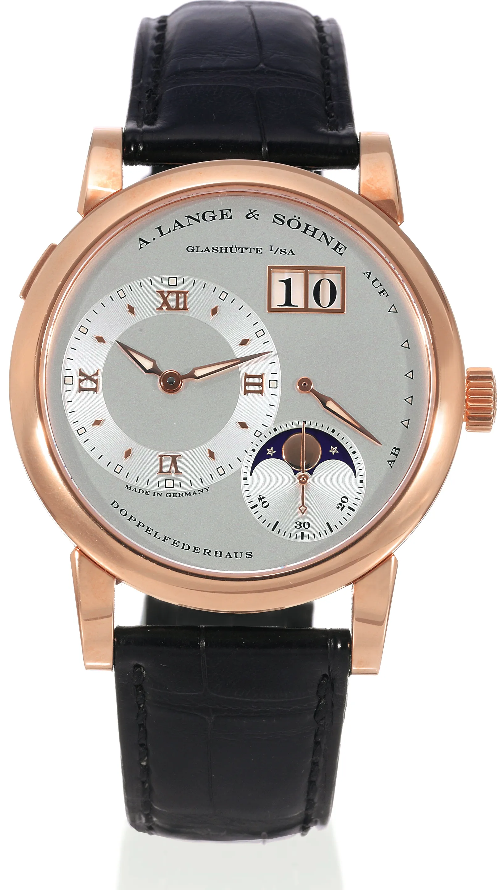 A. Lange & Söhne Lange 1 109.032 38mm Rose gold Silver