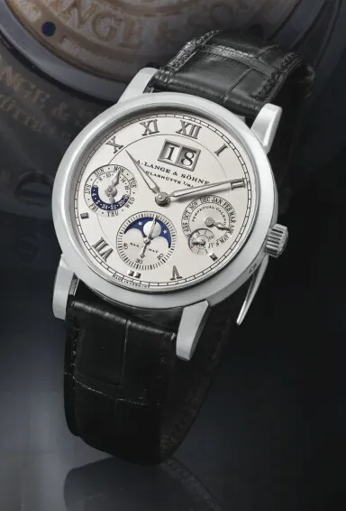 A. Lange & Söhne Langematik Perpetual 310.025E 38.5mm Platinum Silver