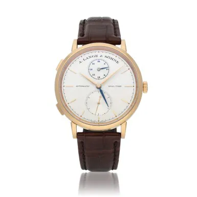 A. Lange & Söhne Saxonia 385.032 40mm Yellow gold Silver