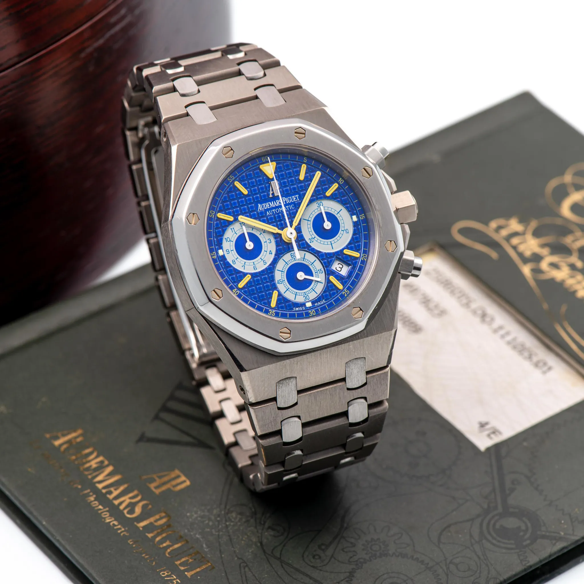 Audemars Piguet Royal Oak City of Sails 258601S.OO.1110IS.01 41mm Titanium Blue