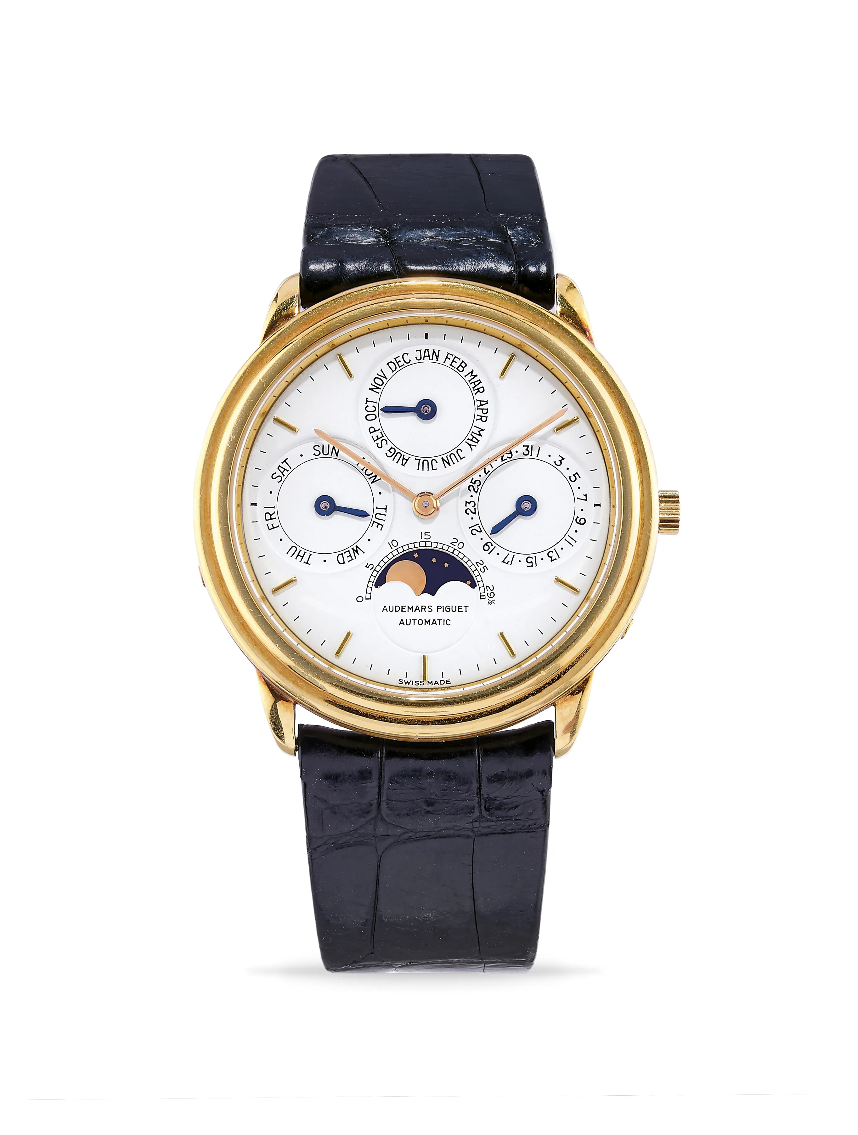 Audemars Piguet Perpetual Calendar 36mm Yellow gold White