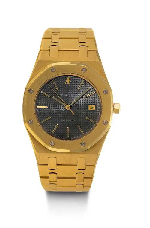 Audemars Piguet Royal Oak 14486 35.5mm Yellow gold Gray