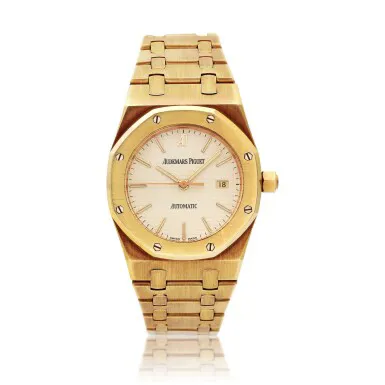 Audemars Piguet Royal Oak 15000BA 33mm Yellow gold White