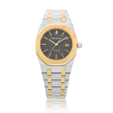 Audemars Piguet Royal Oak 15000SA.OO.0789SA.01 33mm Yellow gold and stainless steel Black