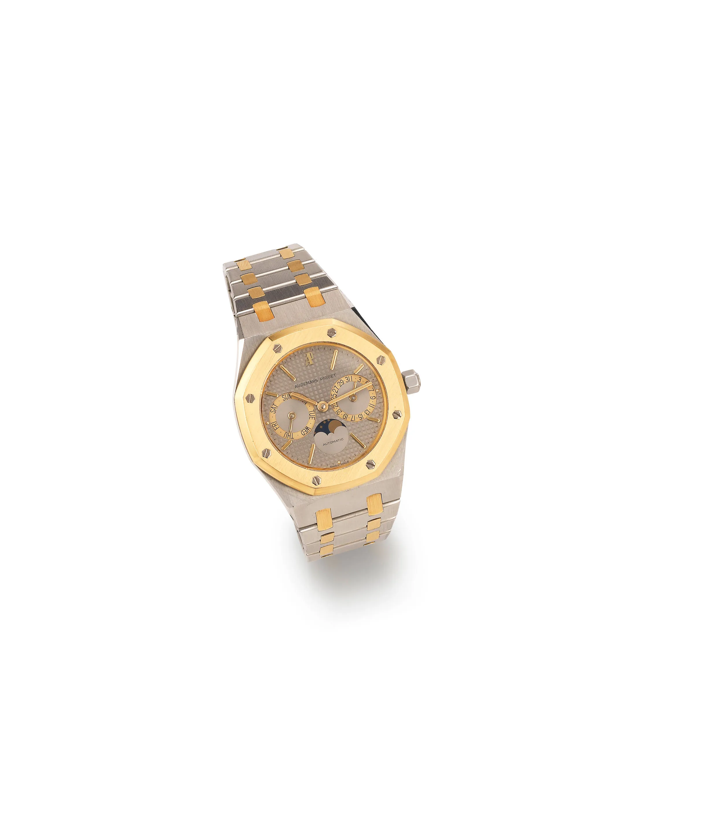 Audemars Piguet Royal Oak 25594SA 37mm Yellow gold and Stainless steel Grey