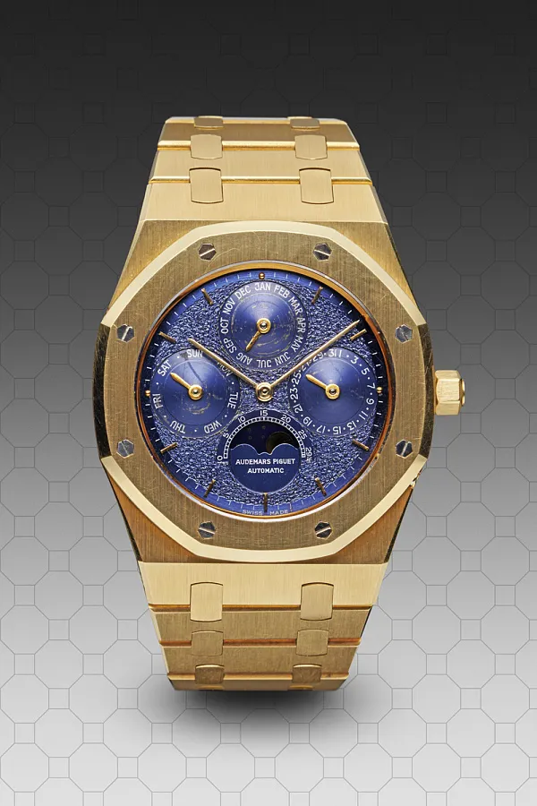 Audemars Piguet Royal Oak 25654BA 39mm Yellow gold Blue