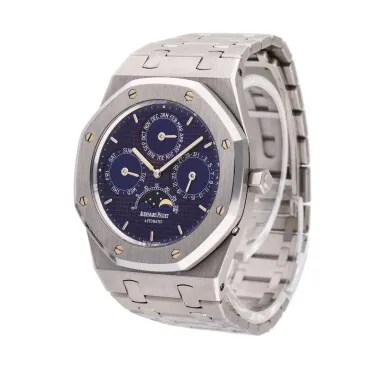 Audemars Piguet Royal Oak 25686ST 39mm Stainless steel Blue 4