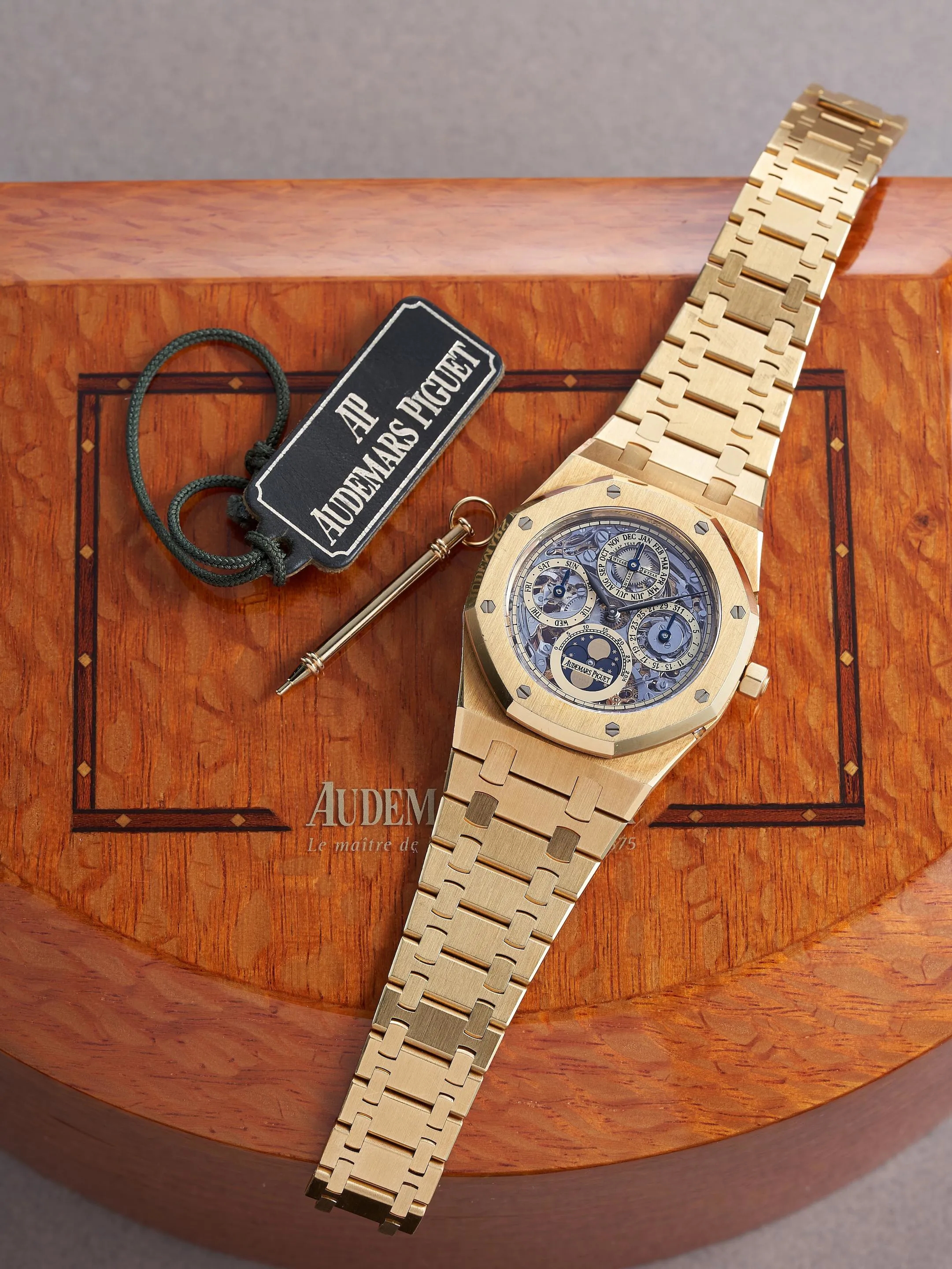 Audemars Piguet Royal Oak Perpetual Calendar 25829BA 39mm Yellow gold Skeletonized