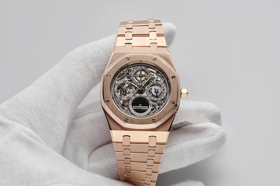 Audemars Piguet Royal Oak Perpetual Calendar 25829OR.OO.0944OR.01 39mm Rose gold Skeleton 1