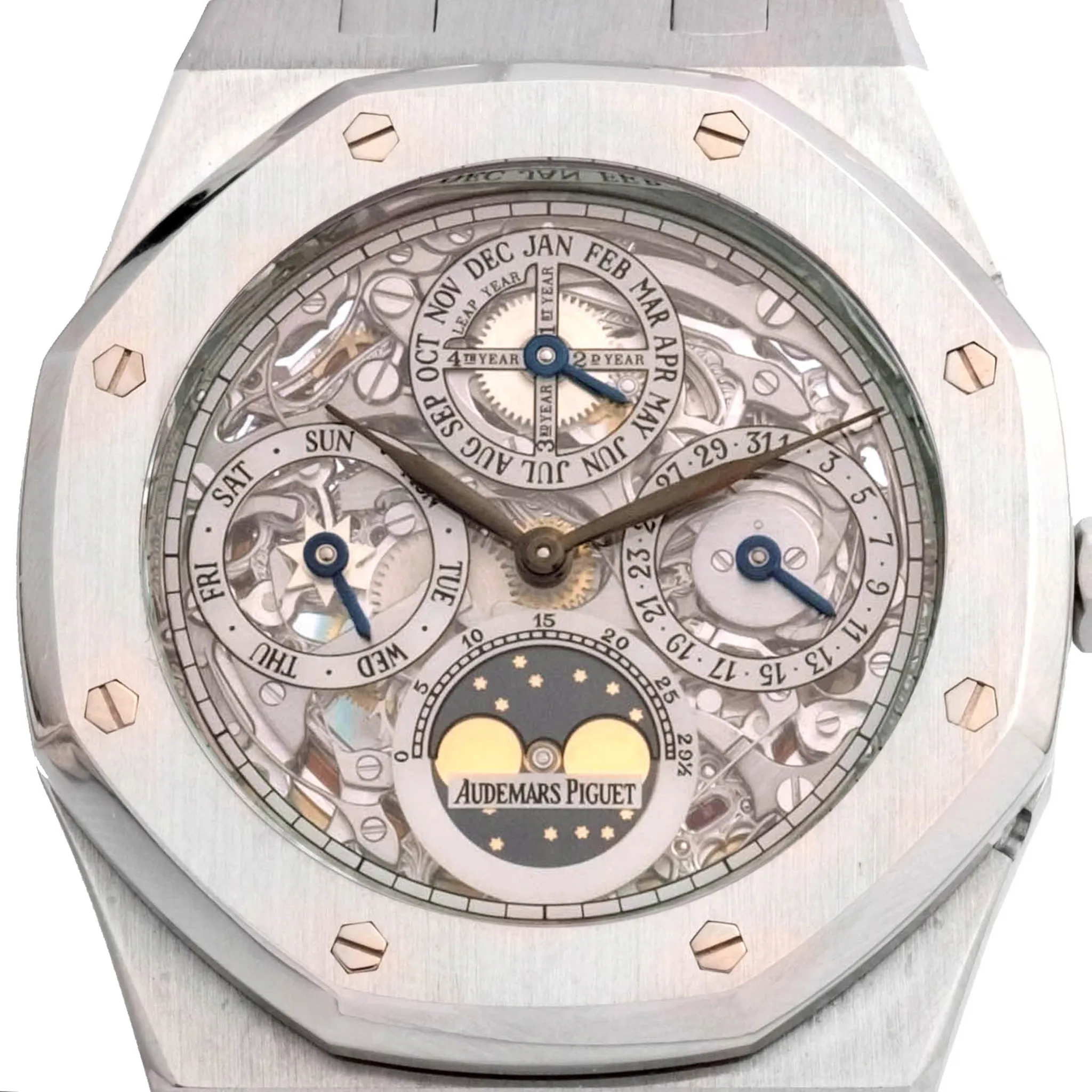 Audemars Piguet Royal Oak Perpetual Calendar 25829 39mm Platinum Skeletonized 4