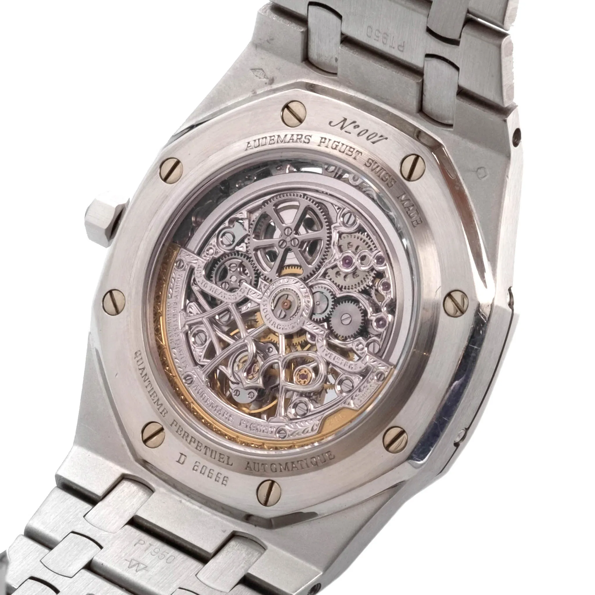 Audemars Piguet Royal Oak Perpetual Calendar 25829 39mm Platinum Skeletonized 5