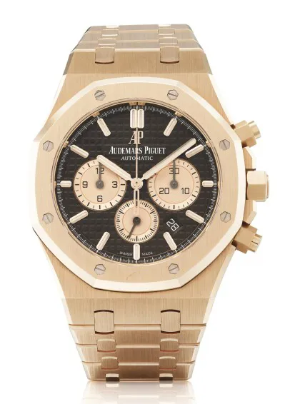 Audemars Piguet Royal Oak 26331OR.OO.1220OR.02 41mm Rose gold Brown