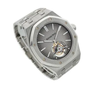 Audemars Piguet Royal Oak Tourbillon 26510PT.OO.1220PT.01 41mm Platinum Gray 5