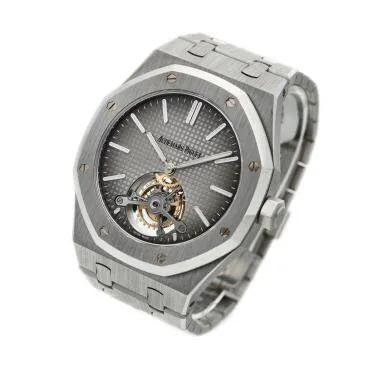 Audemars Piguet Royal Oak Tourbillon 26510PT.OO.1220PT.01 41mm Platinum Gray 6