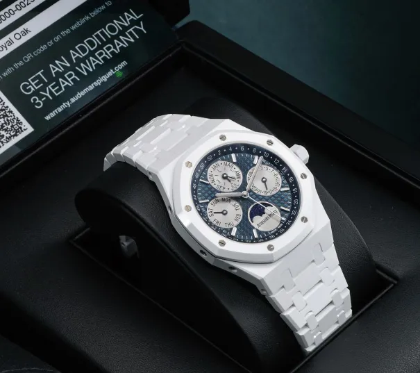 Audemars Piguet Royal Oak Perpetual Calendar 26579CB.OO.1225CB.01 41mm Ceramic Blue 1