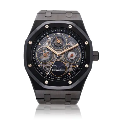 Audemars Piguet Royal Oak Perpetual Calendar 26585CE.OO.1225CE.01 41mm Ceramic Skeletonized