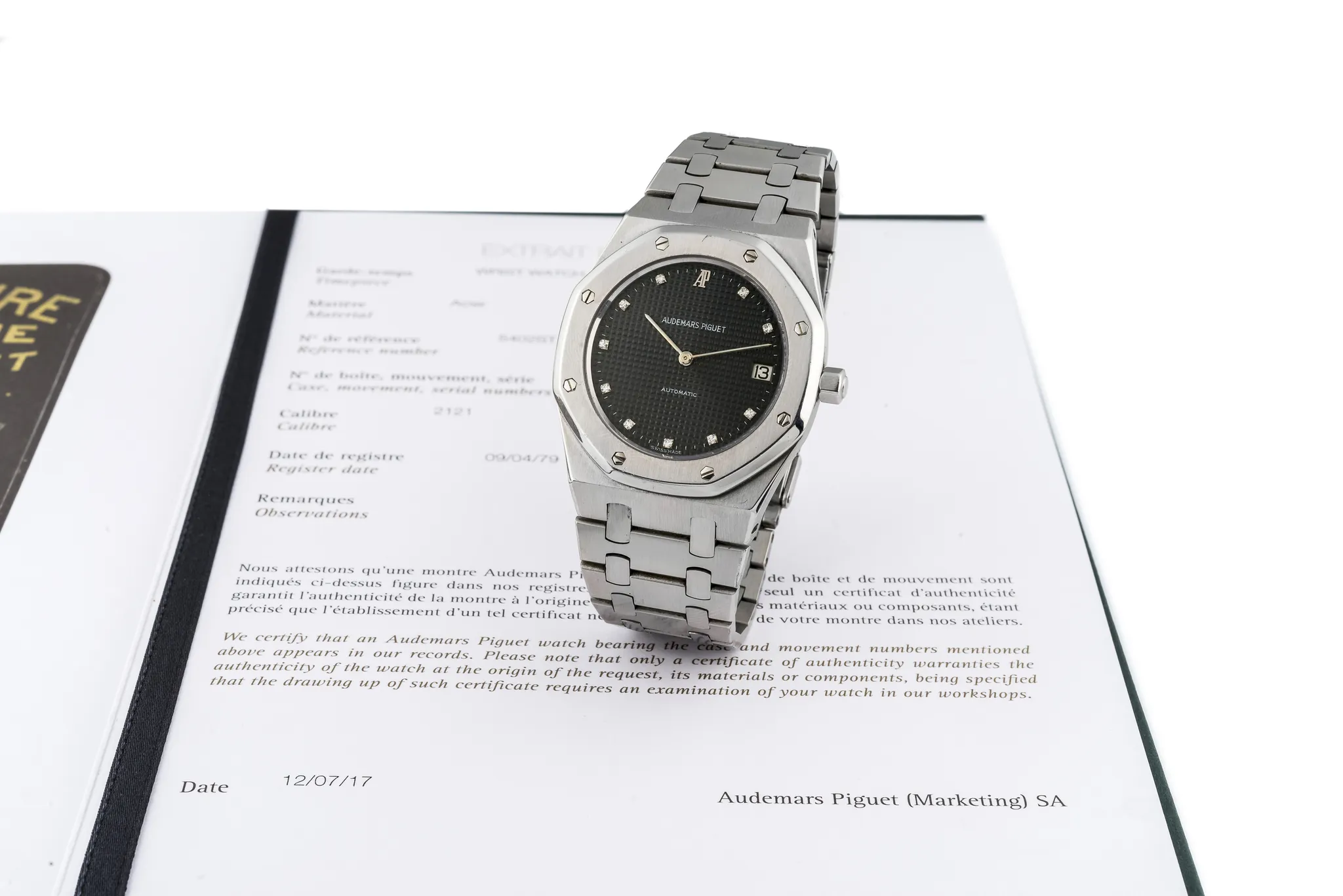 Audemars Piguet Royal Oak 5402 39mm Stainless steel Black