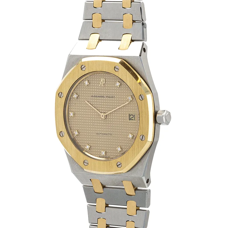 Audemars Piguet Royal Oak 5402SA 39mm Yellow gold and stainless steel Champagne