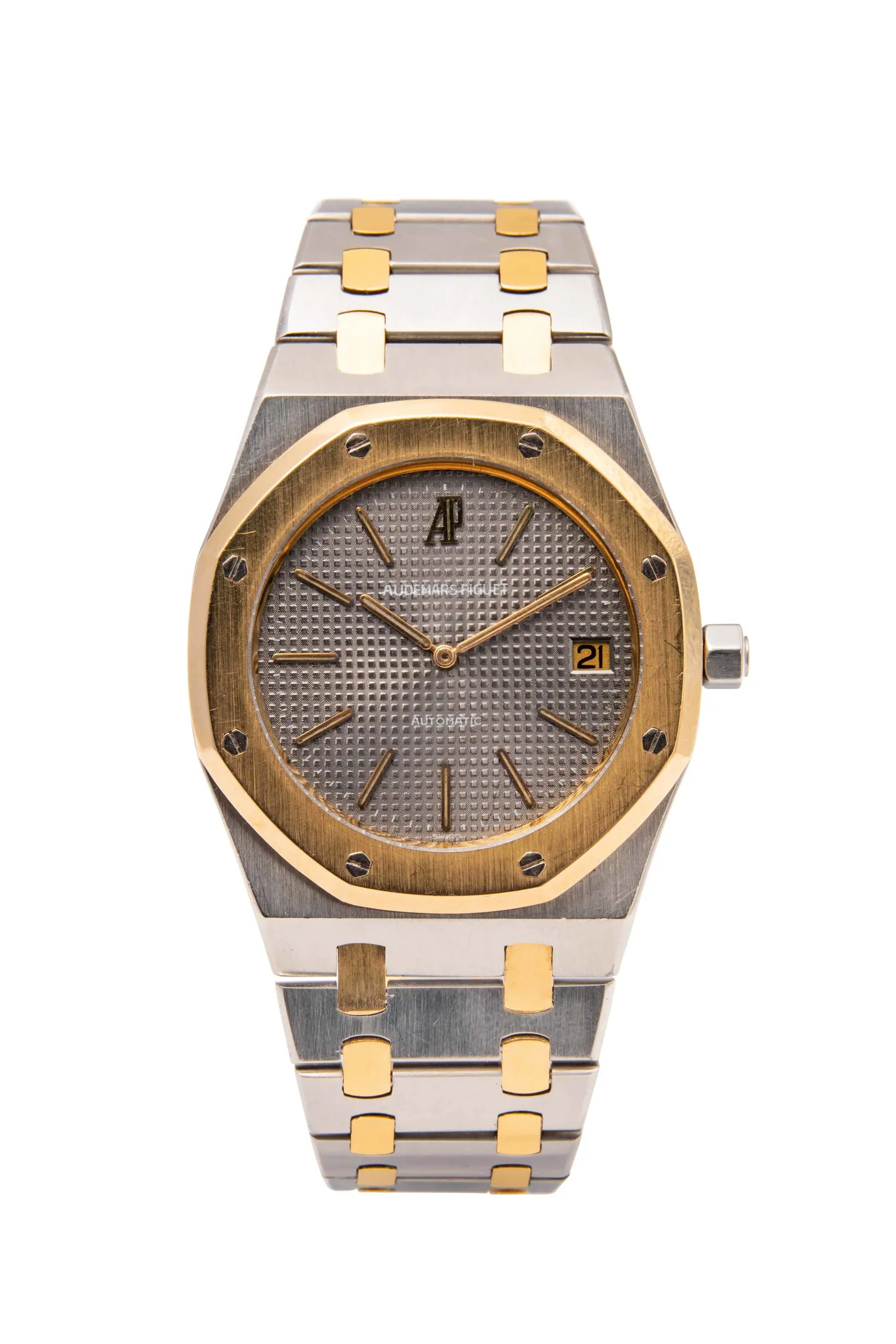 Audemars Piguet Royal Oak 5402SA 39mm Yellow gold and stainless steel Gray