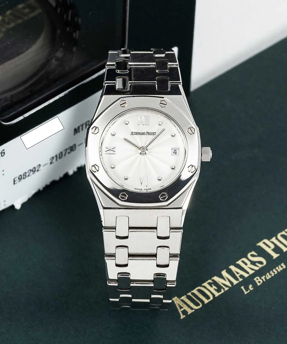 Audemars Piguet Royal Oak 67470ST 24.5mm Stainless steel Silver Guilloche