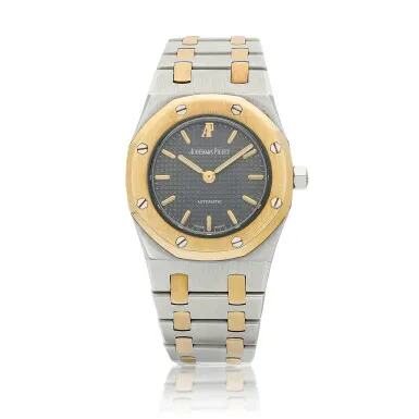 Audemars Piguet Royal Oak 8638SA 30mm Yellow gold and Stainless steel Gray