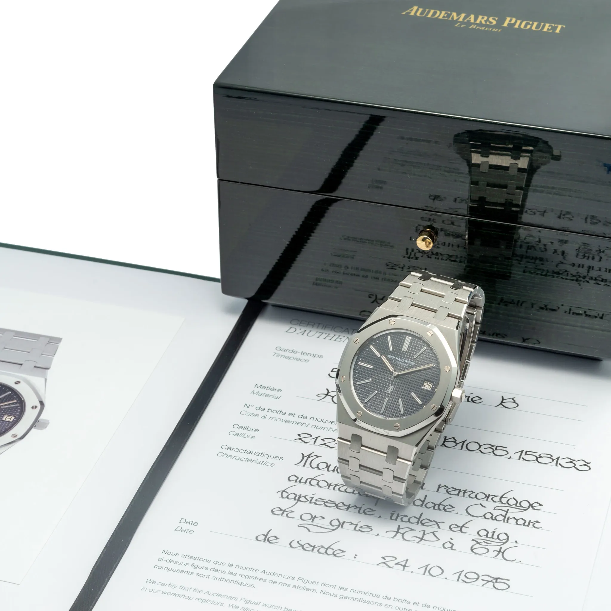 Audemars Piguet Jumbo Royal Oak 5402ST 39mm Stainless steel Gray 5