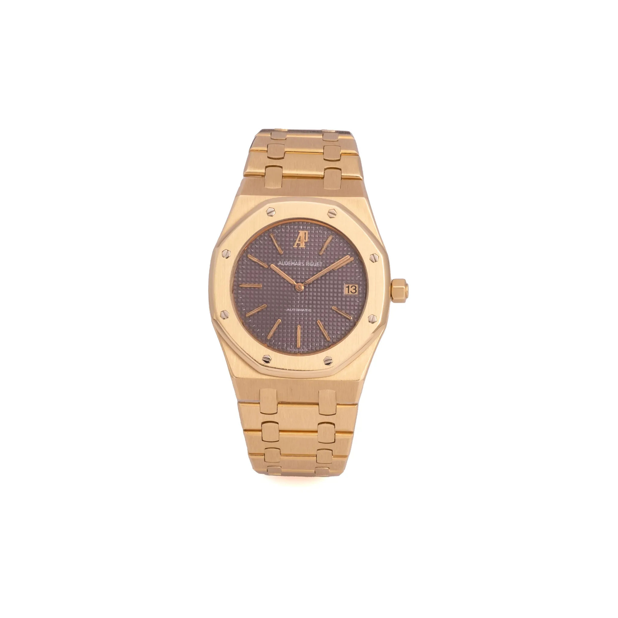 Audemars Piguet Jumbo Royal Oak 5402 40mm Yellow gold Gray 2