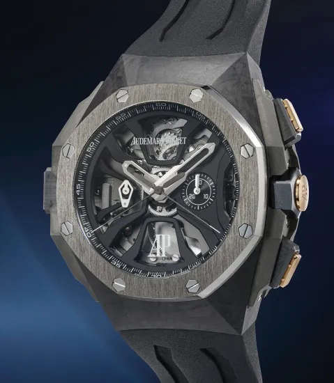 Audemars Piguet Royal Oak Concept 26221FT 44mm Carbon fiber and Ceramic and Rose gold and Titanium