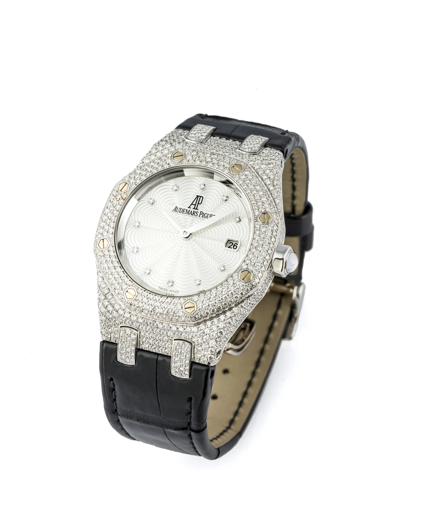 Audemars Piguet Royal Oak Lady 33mm White gold Silver