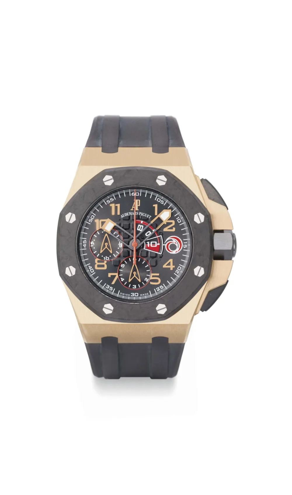 Audemars Piguet Royal Oak Offshore 26062 44mm Carbon fiber and Rose gold Textured black