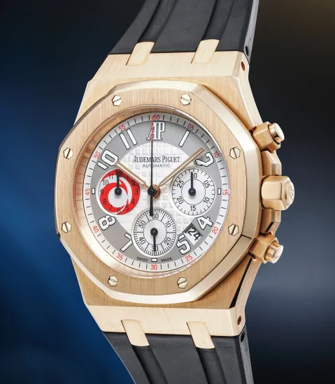 Audemars Piguet Royal Oak 25979OR 39mm Rose gold White tapisserie