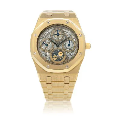 Audemars Piguet Royal Oak Perpetual Calendar 25829BA.OO.0944BA.01 39mm Yellow gold Skeletonized