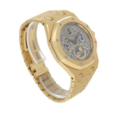 Audemars Piguet Royal Oak Perpetual Calendar 25829BA.OO.0944BA.01 39mm Yellow gold Skeletonized 2