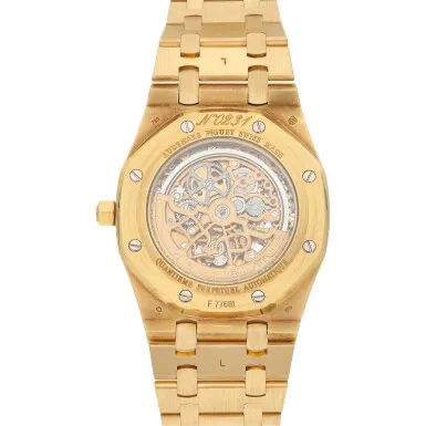 Audemars Piguet Royal Oak Perpetual Calendar 25829BA.OO.0944BA.01 39mm Yellow gold Skeletonized 3