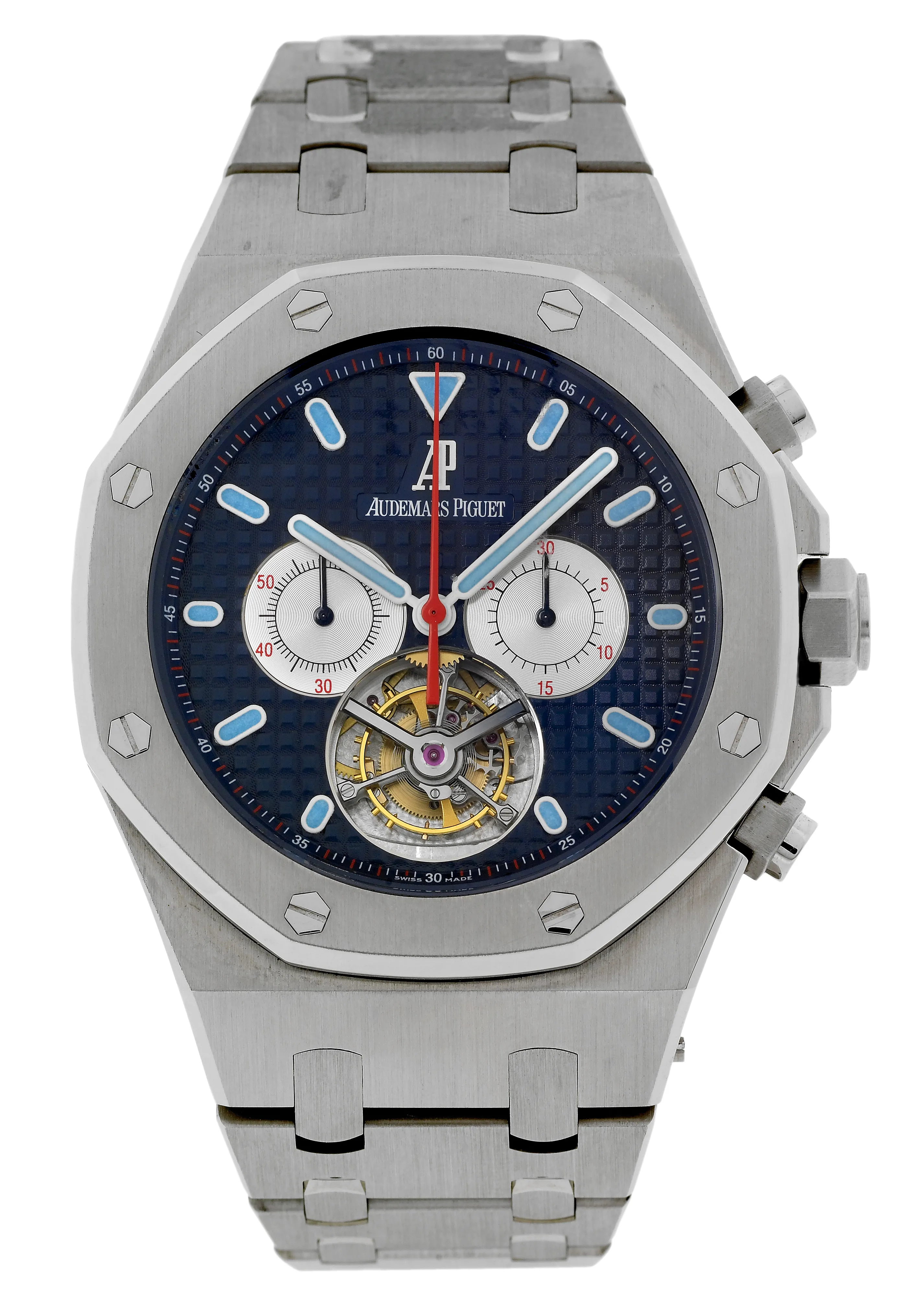 Audemars Piguet Royal Oak Tourbillon 25977 47mm Stainless steel Blue