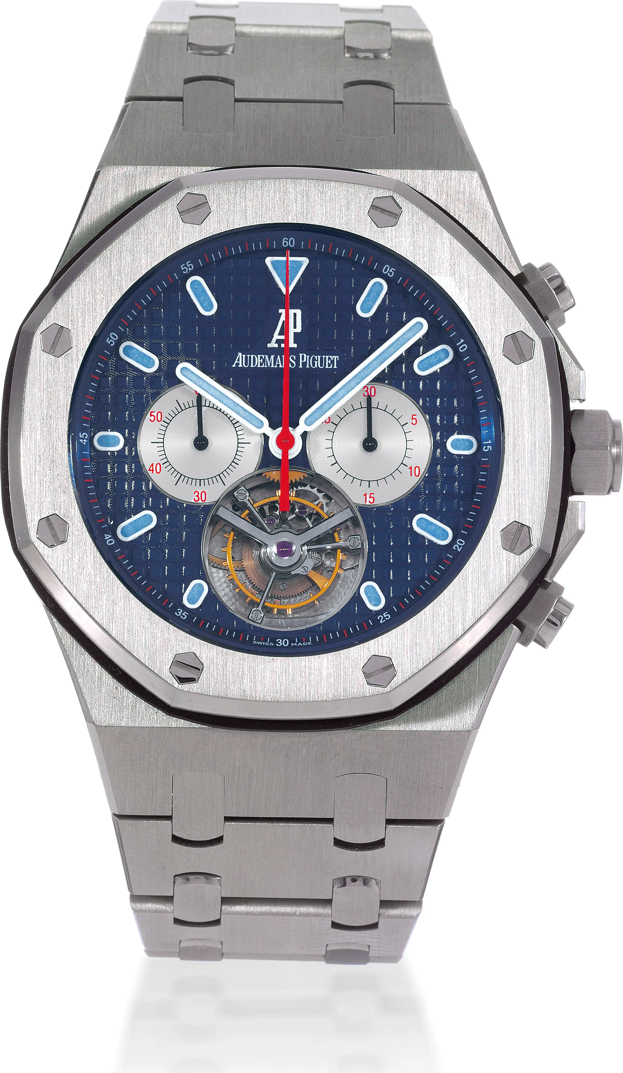 Audemars Piguet Royal Oak Tourbillon 25977 47mm Stainless steel Blue