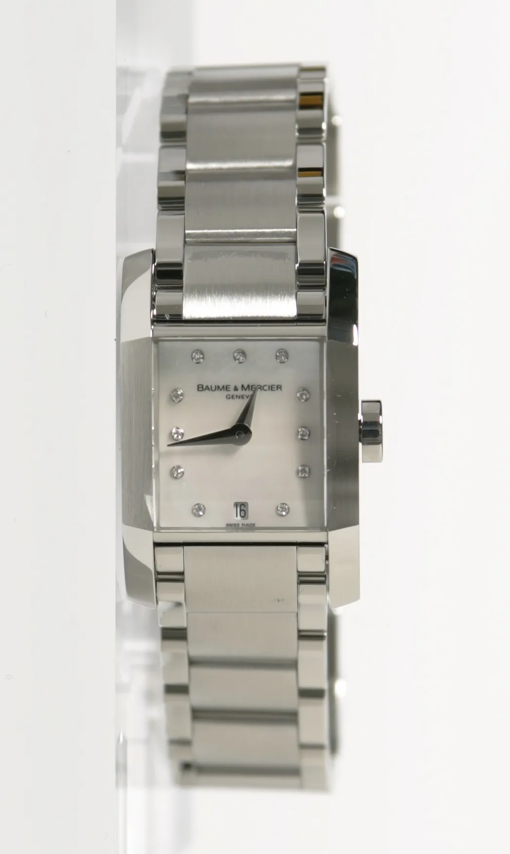 Baume & Mercier Stainless steel Mother-of-pearl