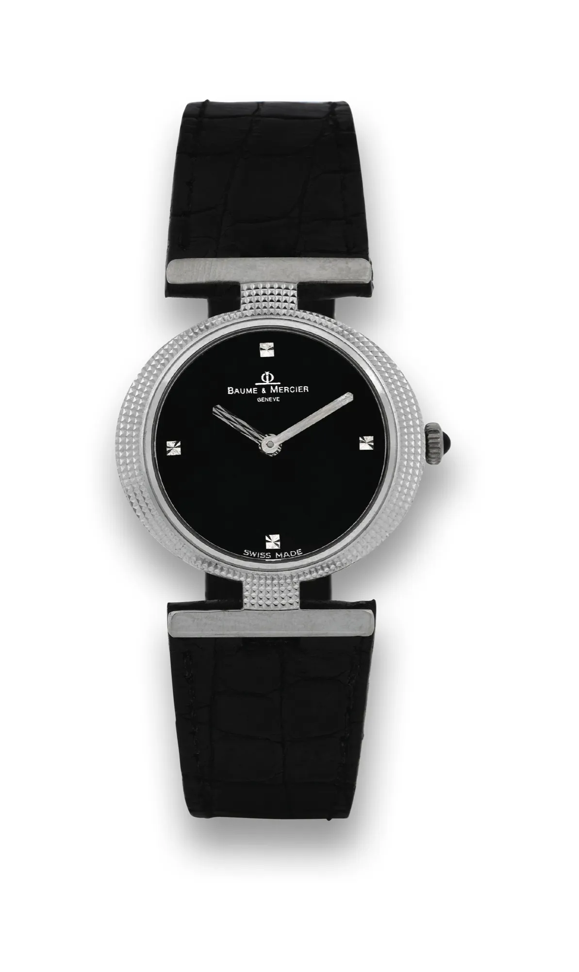 Baume & Mercier 36618 27mm White gold Black